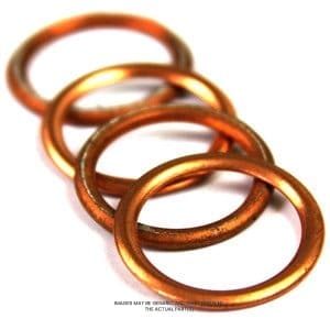 Leybold Copper Crush Gasket, 22 Mm Part 300078
