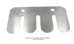 Varian Valve Plate, 4 Finger, W/Bleed, 71X40 Replacement Part 380034
