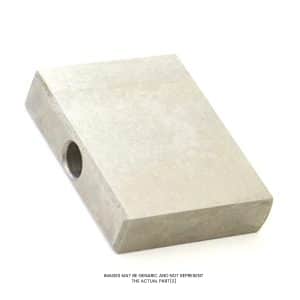 Welch Vane,Cast Iron,2Nd Stage,Small Replacement Part 411487