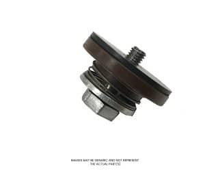 Busch Vacuum Valve,Exhaust,Plastic,Vitonxxx OEM Part 916126769